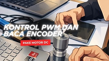 KONTROL PWM DAN BACA ENCODER MOTOR DC