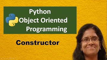 Learn Python in Tamil | Python Object Oriented Programming| Python Constructor