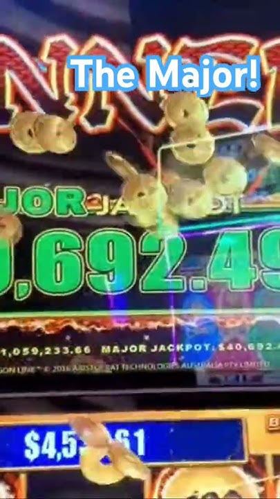 Dragon Link bonus hits the $40,000 major! #bellagio #slot #casino # ...