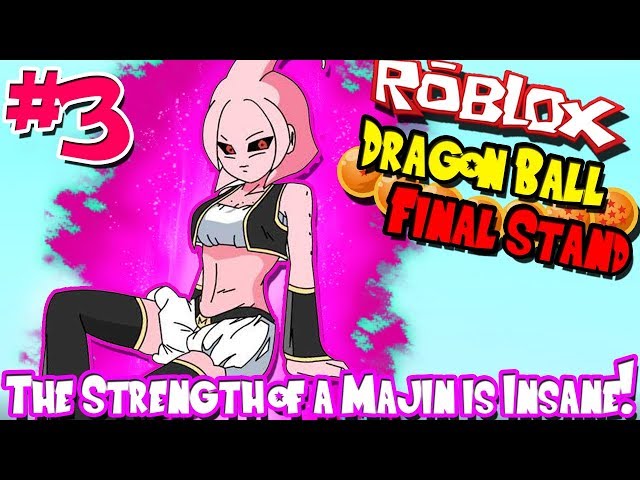 The Strength Of A Majin Is Insane Roblox Dragon Ball - majin asua veres frieza absorb him roblox dragon ball