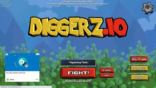 how to go to a secret sever on diggerz.io