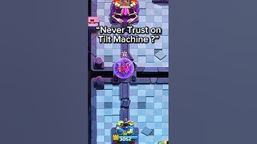 Never Trust on Tilt Machine 🔥 💥 #clashroyale #gaming #supercell #shorts #viral #barbarian