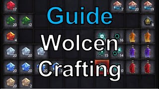 Wolcen: How to craft Endgame Items