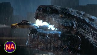 Godzilla Bridge Fight Scene | Godzilla (1998) | Now Action