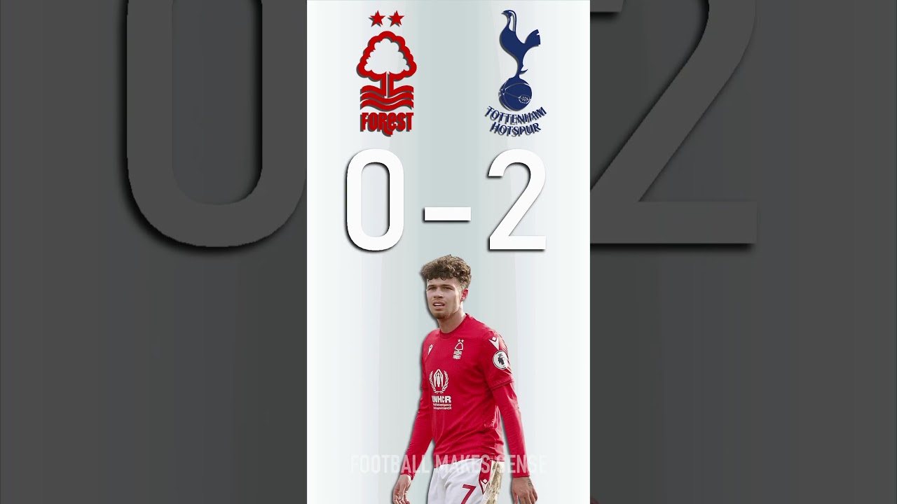 Nottingham Forest FC vs Tottenham : Premier League Score Predictor - hit pause or screenshot