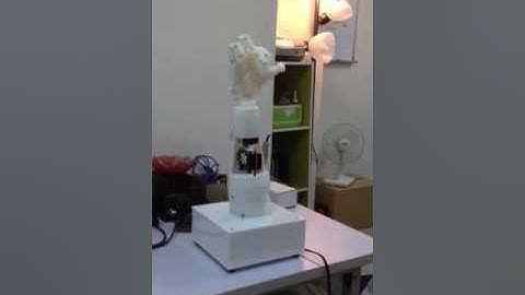 Labview, Arduino, and Inmoov 3d printed arm part 3