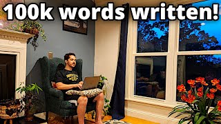 I finished my first draft!! | camp nanowrimo writing vlog