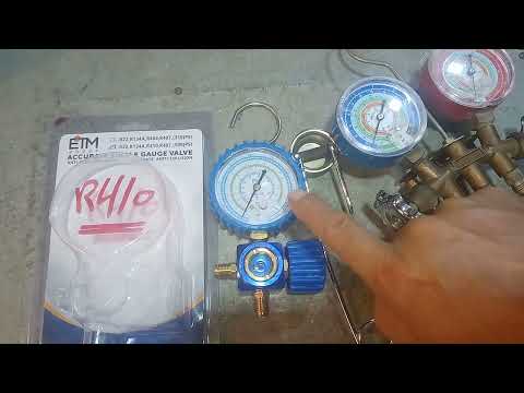 عدادات لشحن غاز الفريون لجهاز التكييف مع ولاعه ذاتية