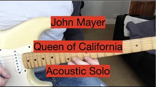 ... hey guys, in this weeks instalment i break down the acoustic
guitar solo john mayer's que...