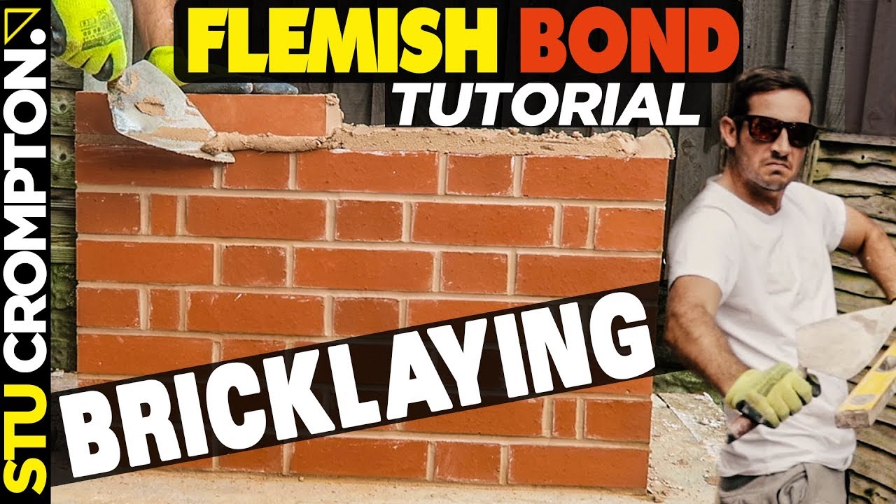 how to build a brick wall in flemish bond bricklaying YouTube