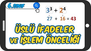 Üslü İfadeler ve İşlem Önceliği  | 6.Sınıf Matematiğe Giriş #2023