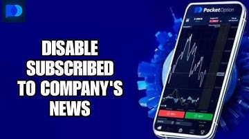 Hoe schakel ik mijn abonnement op bedrijfsnieuws uit in de Pocket Broker-app? | Stap voor stap