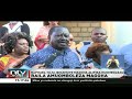 Raila Odinga amtembelea mkewe Magoha kuomboleza naye