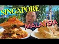 SINGAPOREAN vs MALAYSIAN FOOD (Chili Crab, Kaya Toast, Nasi Lemak, Roti Canai)