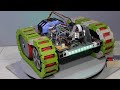 R15 - tracked Rover based on a  Hoverboard