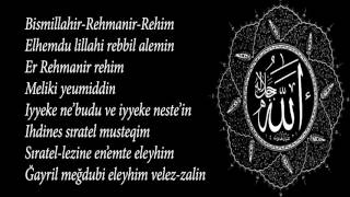 Fatihe ve İxlas suresi Resimi