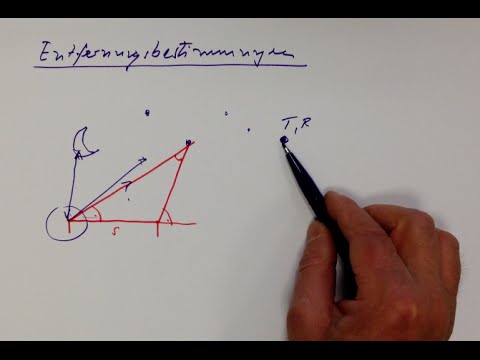 Entfernungsmessung Mit Parallaxe : Astronomie entfernungsbestimmung 1 youtube