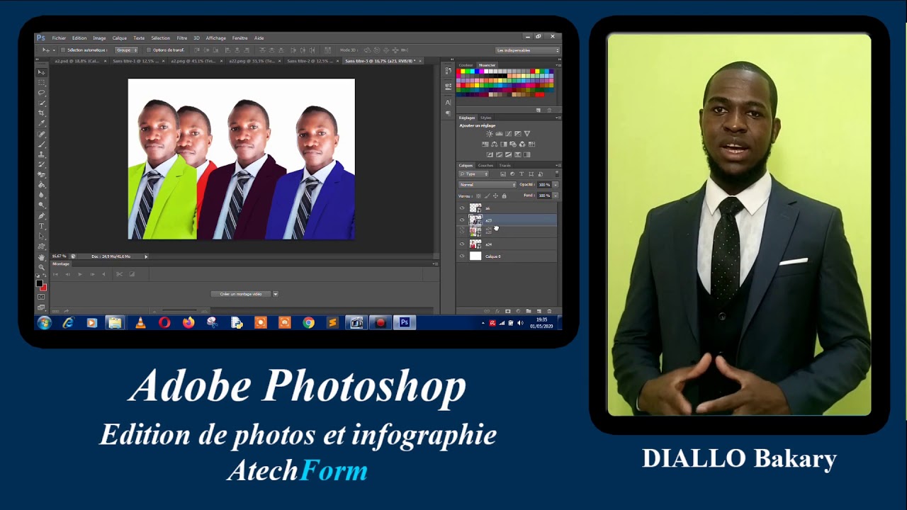 presentation sur photoshop
