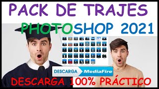 ✅💥Como INSERTAR o COLOCAR TERNO  a una FOTOGRAFÍA | Descargar PACK DE TRAJES PNG para PHOTOSHOP 2021 screenshot 4