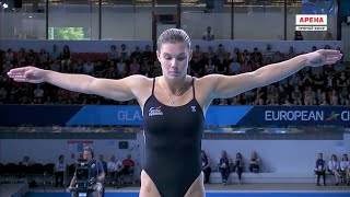 2018EuropeanDivingChampionships- 3m Springboard Final - GRACE REID (1st)