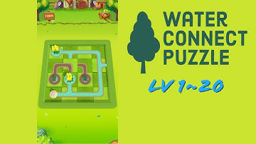 Water Connect Puzzle Level 1~20 Walkthrough