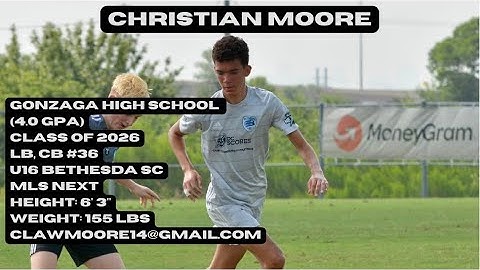 Christian Moore Bethesda SC (MLS Next) Spring/Summer/Fall Highlights 2023