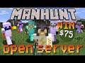 🔴 Minecraft MANHUNT 🔴 Come JOIN me and Hunt or be Hunted 🔴 PRIZES For Winners