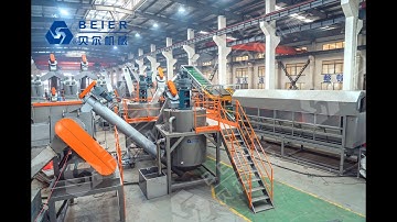 BEIER 8Ton/hr PET Bottle Recycling Line. Contact Mr. Kim by Whatsapp/wechat at +86 13814880186.