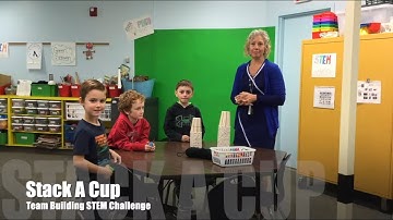 Team Building STEM Challenge: Stack Cups