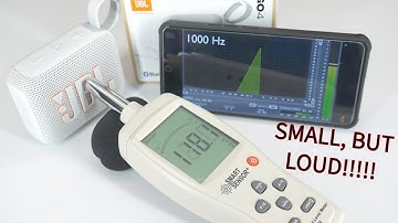 JBL GO 4 Bluetooth Speaker unboxing & sound dB test (It