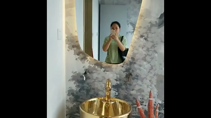 MiMirror - Luxury Organic Shaped Backlit Bathroom Mirror