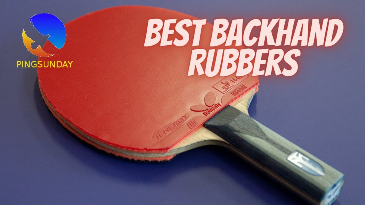 How to choose your table tennis rubbers