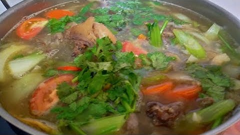 resepi sup tulang ala restoran Thai by Kak nur@ tip cara buang lemak