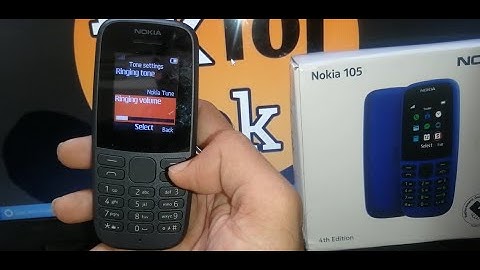 how to increase ringtone volume in nokia 105 ss !! how to adjust ringing volume on nokia ta 1304