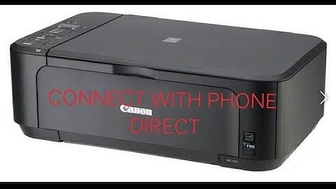 How to connect android to Canon Pixma mg3522 direct