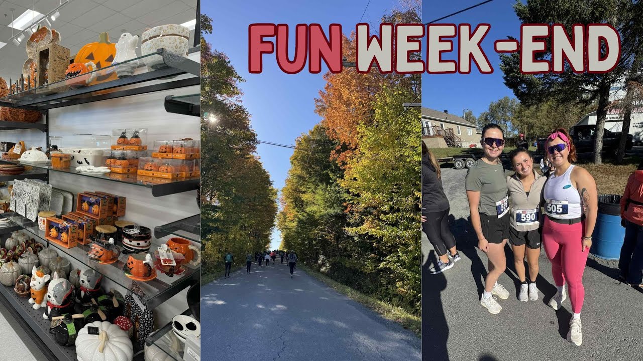 FUN WEEK-END - Race day (!!!!) et shopping/haul