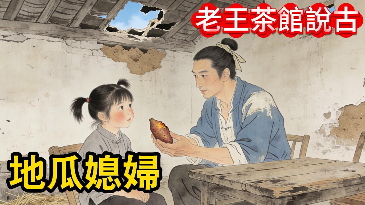 逃荒路上她父母離世，問了 99 家沒人要，第 100 家窮書生給了她半塊地瓜，15 年後，書生的回報驚動了全村！# 民間故事 