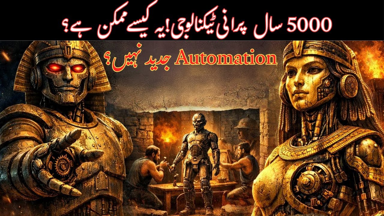 Ancient Automation Exposed | 5000 Saal Pehle Robots?