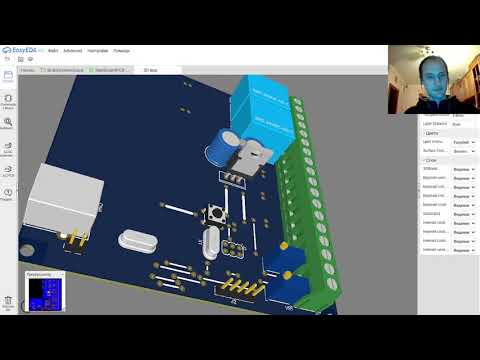 Моя новая плата в EasyEDA