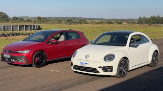 GOLF GTI MK8,5 VS FUSCA TSI MANUAL STAGE 2