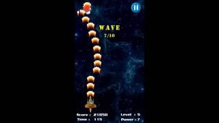 Space Attack: Chicken Shooter android game first look gameplay español screenshot 1