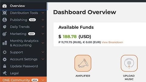 How To Withdraw $188.78 (USD) In Onerpm  Here