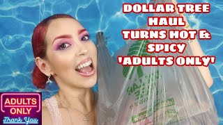 DOLLAR TREE HAUL TURNS HOT & SPICY - ADULTS ONLY!!