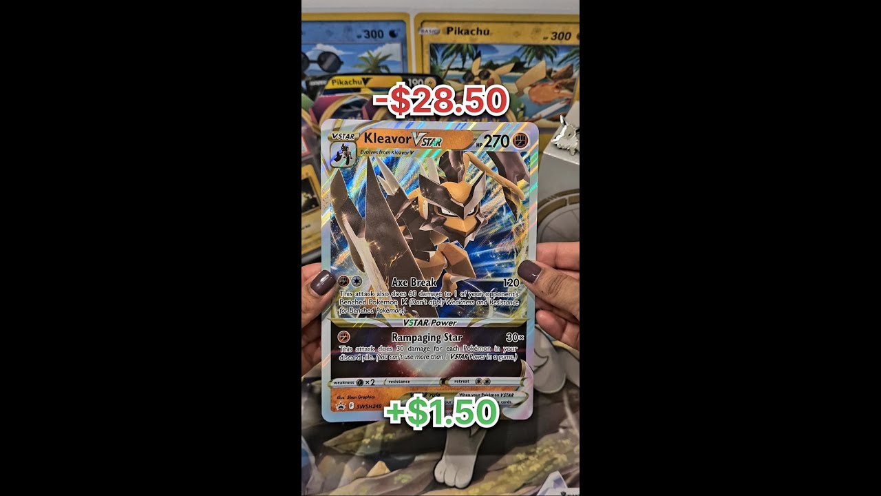 Making Money With Pokemon? 📈 📉 Kleavor Vstar Premium Box 