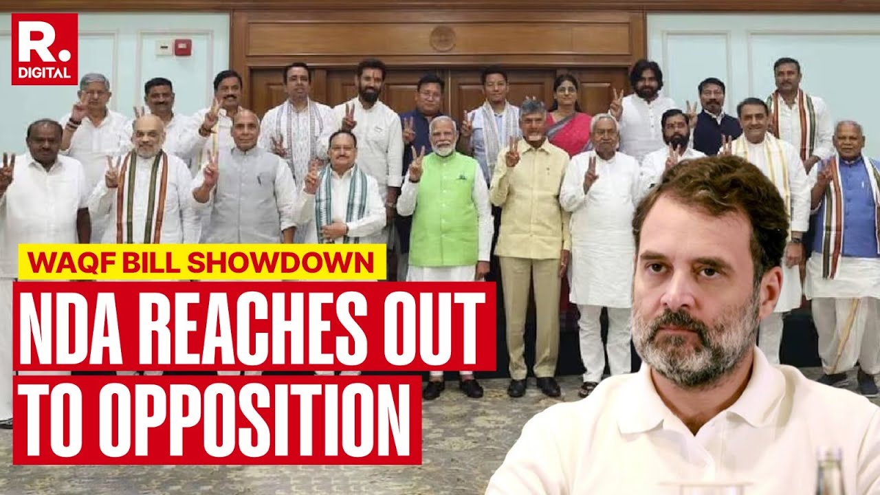 Waqf Bill Showdown: NDA Reaches Out To Opposition For Consensus On Bill