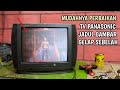 tv panasonic jadul gambar gelap bagian kiri