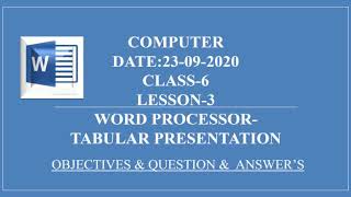Word Processor part 4