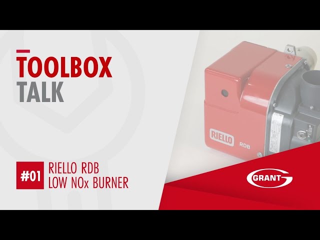 Grant ToolBox Talk - Riello RDB low NOx burner commissioning - YouTube
