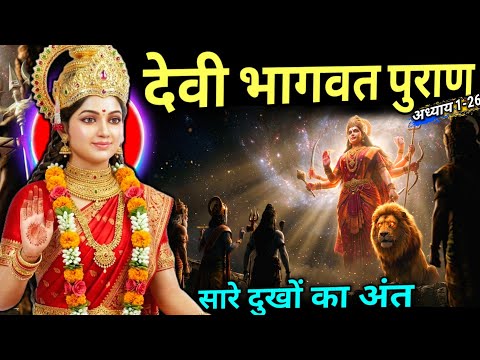 🥰संपूर्ण देवी भागवत पुराण | Devi Bhagwat Puran Katha | Devi Puran Katha | Chaitra Navratri