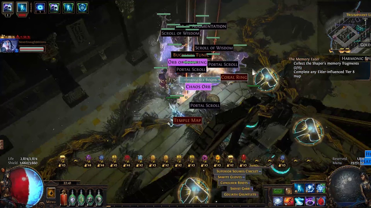 Path of Exile Blight Map Adventures Episode 11